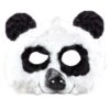 Panda Maske Aus Plüsch -Karneval Kostüm Laden 15500