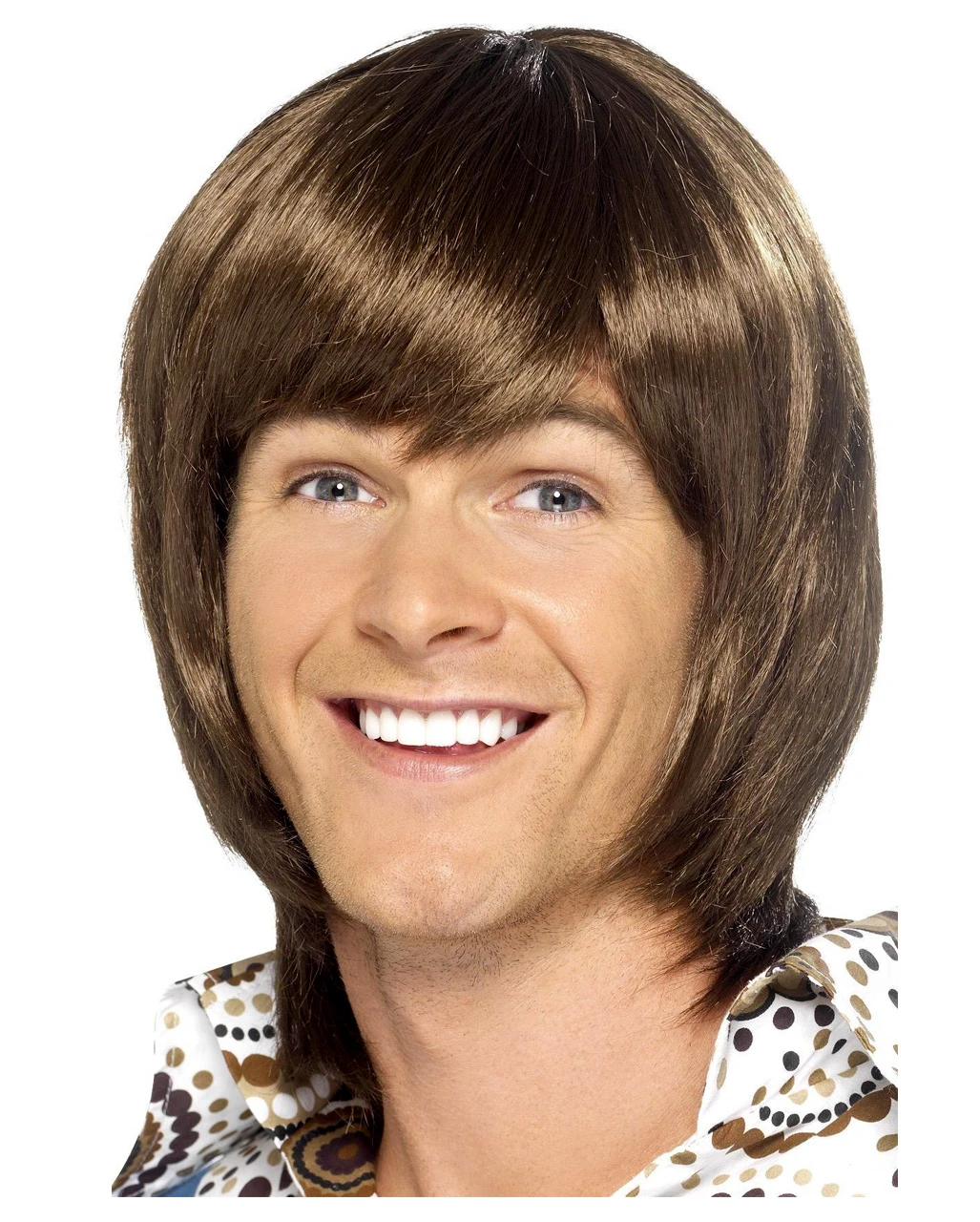 70er Jahre Popstar Perücke 3 70er Jahre Popstar Perücke