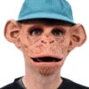 Schimpansen Maske Mit Baseball Mütze 1 Schimpansen Maske Mit Baseball Mütze -Karneval Kostüm Laden affen maske mit baseball muetze schimpansen maske tiermaske chimp mask 21275 01