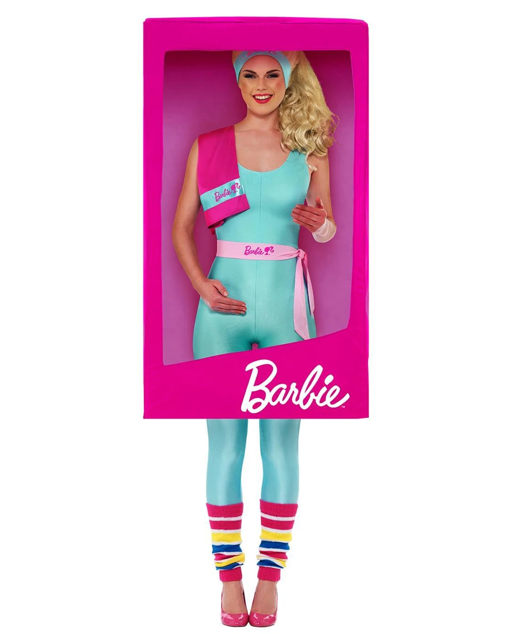 Barbie 3D Verpackung Kostüm Für Erwachsene 3 Barbie 3D Verpackung Kostüm Für Erwachsene