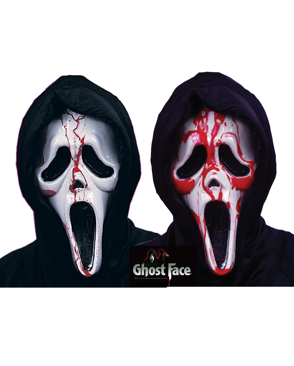 Blutende Scream Maske 4 Blutende Scream Maske – Bild 2