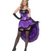 Showgirl Can-Can Kostüm Violett -Karneval Kostüm Laden burlesque can can kostuem violett showgirl kostuem saloon girl kostuem burlesque fancy dress costume bild1 23902