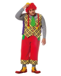 Herrenkostüm Clown Oleg 7 Herrenkostüm Clown Oleg -Karneval Kostüm Laden clown oleg herren kostuem lustiger faschingsclown verkleidung klassisches clown kostuem 36480 3