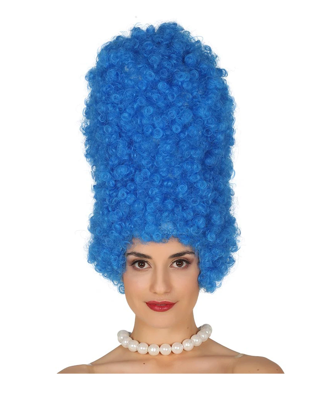 Comic Figur Marge Perücke Blau 3 Comic Figur Marge Perücke Blau