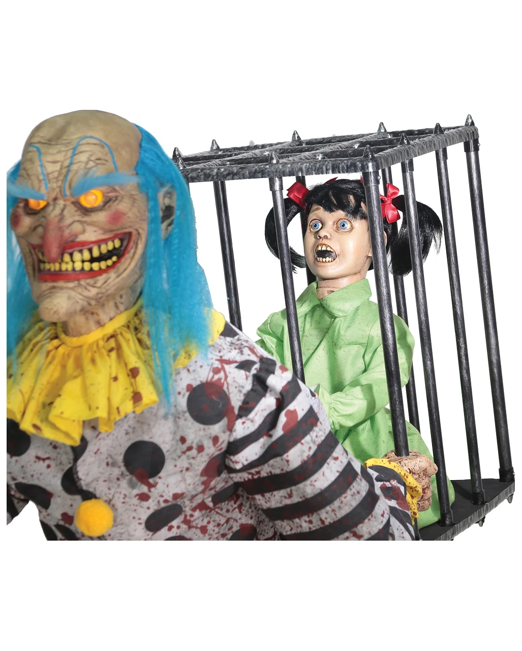 Happy Candy Clown Halloween Animatronic 6 Happy Candy Clown Halloween Animatronic – Bild 4