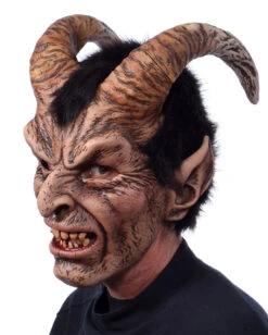 Elegant Devil Maske -Karneval Kostüm Laden elegant devil maske mit hoerner satans maske perchten maske devil mask with horns 14233 04