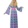 Flower Power Hippie Maxi-Kleid XL -Karneval Kostüm Laden flower child maxi kostuem hippie kleid woodstock kostuem bild1 23211 1