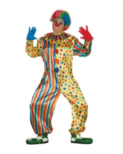 Gepunkteter Clown Jumpsuit
