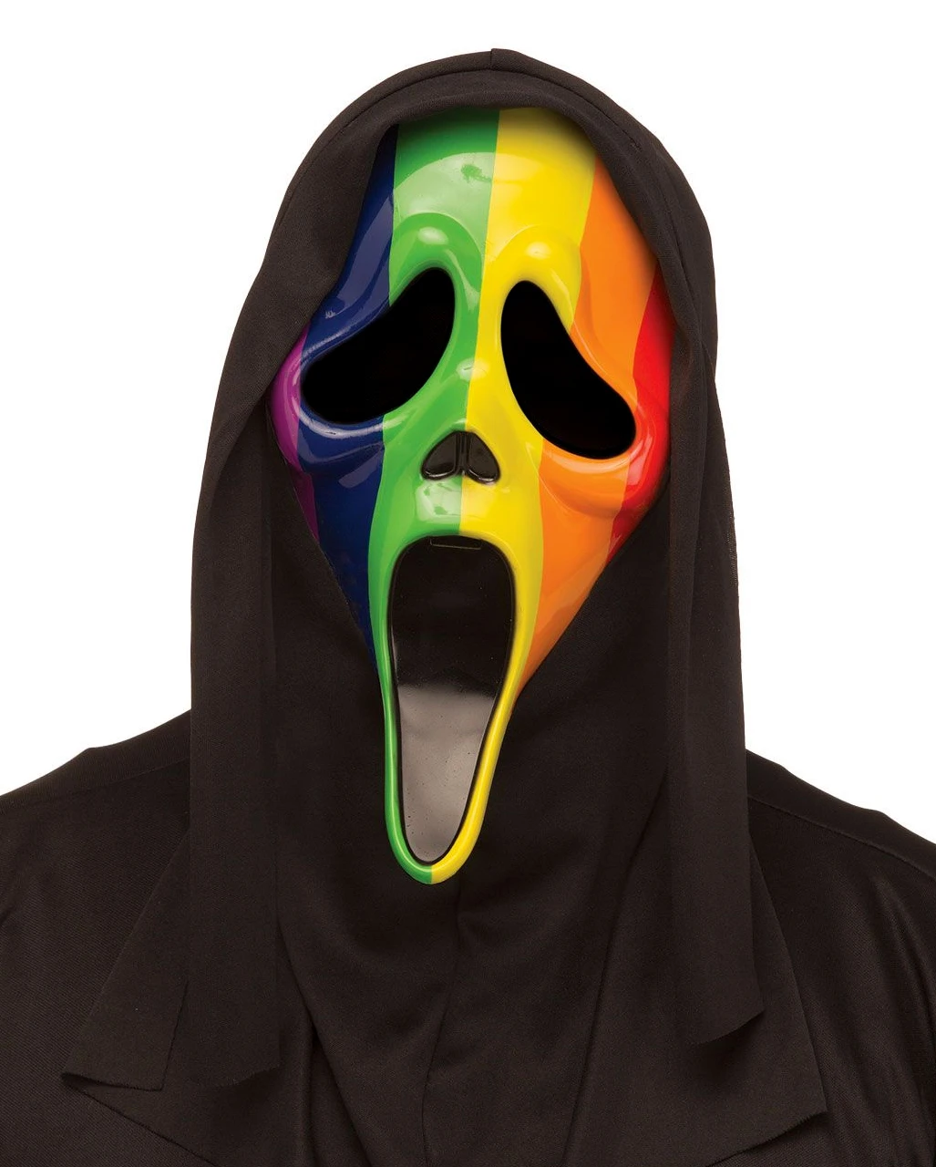 Regenbogen Ghost Face Pride Maske 3 Regenbogen Ghost Face Pride Maske