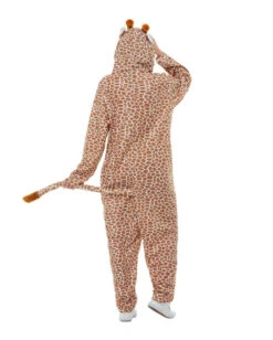 Flauschiger Giraffen Onesie Für Erwachsene -Karneval Kostüm Laden giraffen tier kostuem tier kostueme fuer fasching giraffe animal costume 37291 3