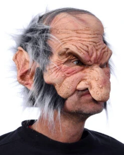 Zwergen Maske Mit Haaren -Karneval Kostüm Laden gobblin maske mit haaren kobold maske zwergen maske troll maske 24298 03