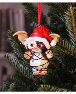 Gremlins Gizmo In Lichterkette Christbaumkugel 15 Gremlins Gizmo In Lichterkette Christbaumkugel -Karneval Kostüm Laden gremlins gizmo in lichterkette weihnachtskugel gremlins gizmo in fairy lights hanging ornament weihnachtsschmuck 51113 07