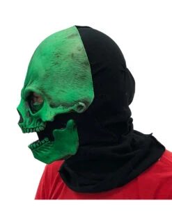 Grüne Totenschädel Maske UV Aktiv 10 Grüne Totenschädel Maske UV Aktiv -Karneval Kostüm Laden gruene totenkopfmaske uv aktiv gruene totenschaedel maske schwarzlicht aktiv 37370 004