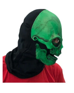 Grüne Totenschädel Maske UV Aktiv 11 Grüne Totenschädel Maske UV Aktiv -Karneval Kostüm Laden gruene totenkopfmaske uv aktiv gruene totenschaedel maske schwarzlicht aktiv 37370 005
