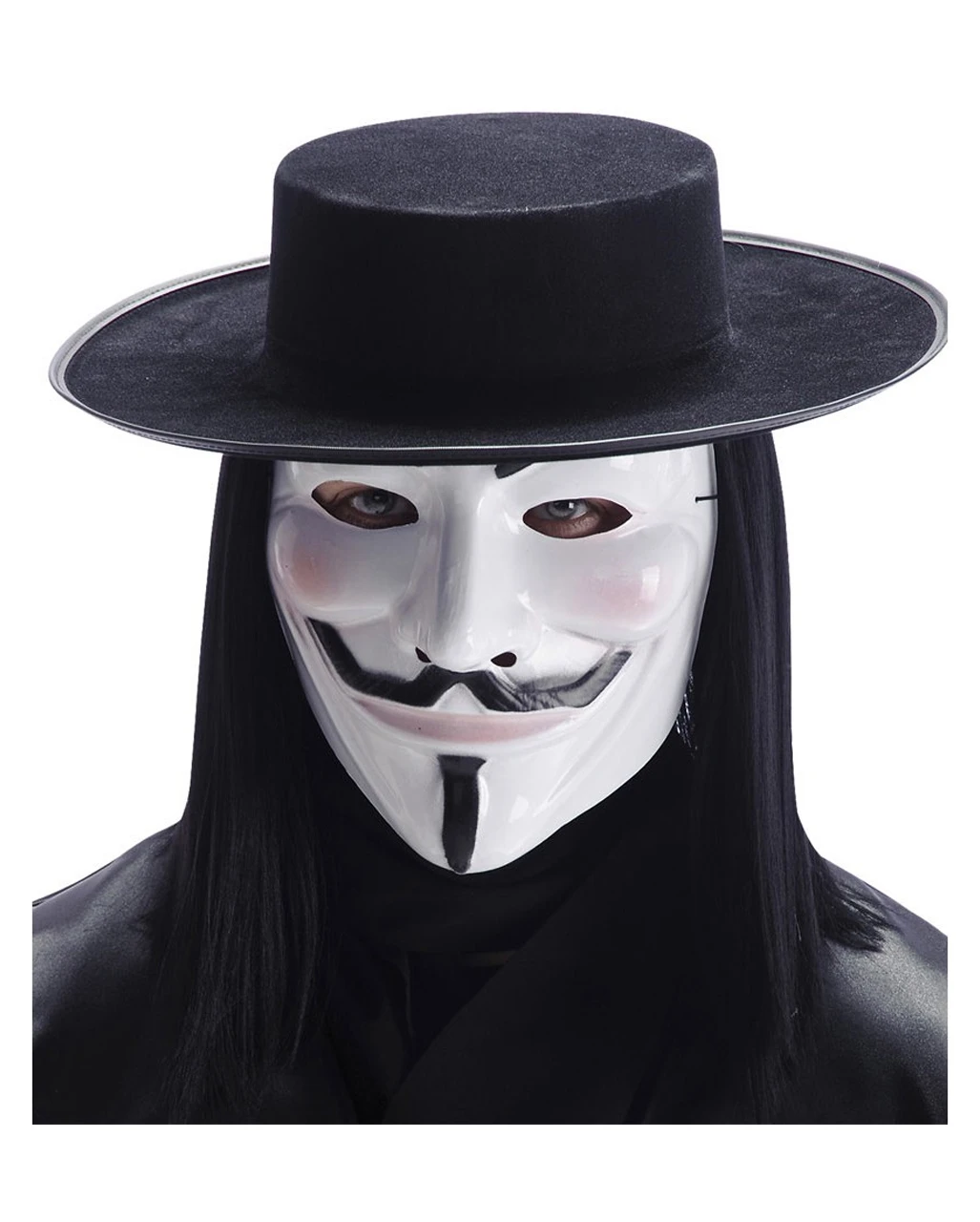 Guy Fawkes Faschingsmaske 3 Guy Fawkes Faschingsmaske