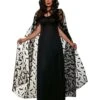 Transparenter Halloween Umhang Mit Fledermäusen -Karneval Kostüm Laden halloween umhang mit fledermaus motiv embossed bat cape halloween kostueme und zubehoer 52164