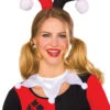 DC Kragen Harley Quinn 2 DC Kragen Harley Quinn -Karneval Kostüm Laden harley quinn kragen kostuemzubehr harley quinn choker costume accessoire 27616