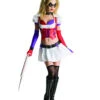DLX Harley Quinn Kostüm 1 DLX Harley Quinn Kostüm -Karneval Kostüm Laden harley quinn asylum kostuem harley quinn batman kostuem harley cosplay kostuem 25982