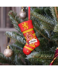 Harry Potter Gryiffindor Socke Christbaumkugel -Karneval Kostüm Laden harry potter gryffindor socke weihnachtskugel harry potter gryffindor stocking hanging ornament 51087 06