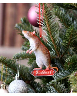 Harry Potter Scabbers Christbaumkugel -Karneval Kostüm Laden harry potter scabbers weihnachtskugel harry potter scabbers hanging ornament harry potter merchandise 52500 07