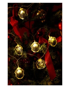 Slytherin Lichterkette Harry Potter 12 Lichter -Karneval Kostüm Laden harry potter slytherin lichterkette 12 lichter harry potter merchandise harry potter fanartikel 50525 04