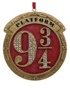 Harry Potter Plattform 9 3/4 Christbaumkugel