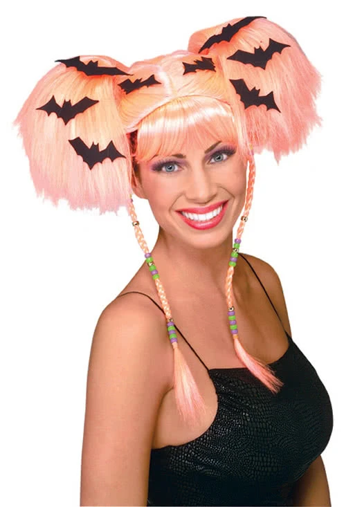 Hexenperücke In Leuchtendem Orange
