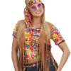 Hippie Weste Mit Fransen & Stirnband 2 Hippie Weste Mit Fransen & Stirnband -Karneval Kostüm Laden hippie weste sixties weste hippie kostuem hippie verkleidung blumenkinder verkleidung seventies weste suedelook vest 17958 01