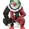Hockender Horror Clown Animatronic Mit Bewegung -Karneval Kostüm Laden hockender horror clown animatronic mit bewegung licht und sound 37580
