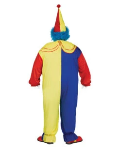 Karnevals Clown Kostüm Mit Hut 7 Karnevals Clown Kostüm Mit Hut -Karneval Kostüm Laden horror clown kostuem plus size partyclown verkleidung overall faschingskostuem clown 25738 03