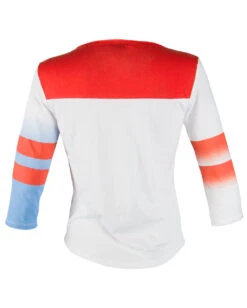 Suicide Squad Harley Quinn Shirt 7 Suicide Squad Harley Quinn Shirt -Karneval Kostüm Laden horrorshop com suicide squad harley quinn longsleeve harley quinn t shirt harley quinn cosplay kostuem zubehoer 26917 2