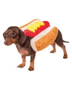 Hundekostüm Hot Dog 9 Hundekostüm Hot Dog -Karneval Kostüm Laden hot dog hundekostuem hot dog pet costume bild3 27513 4