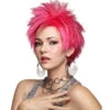 Pinke Kurzhaar Perücke