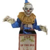 Jack In The Box Halloween Animatronic -Karneval Kostüm Laden jack in the box halloween animatronic halloween und horror deko scary clown in box animated prop 51254