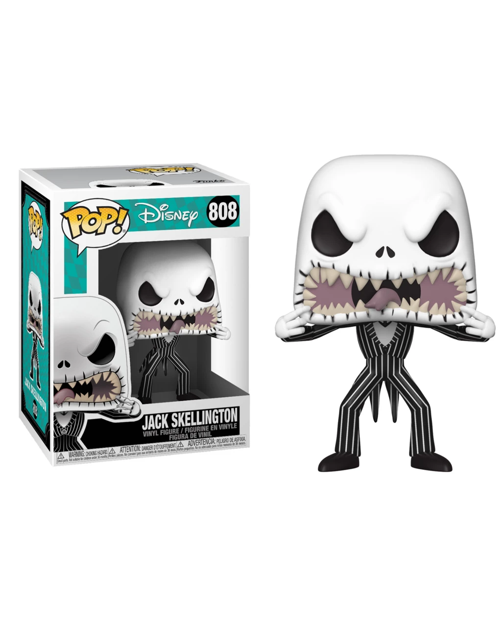 NBC - Jack Skellington Scary Face Funko Pop! Figur 5 NBC - Jack Skellington Scary Face Funko Pop! Figur – Bild 3