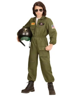 Kampfjet Pilot Kostüm Für Kinder -Karneval Kostüm Laden kampfjet pilot kinderkostuem airforce kinderkostuem soldatenkostuem fuer kinder airforce jet pilot child costume 36600 002