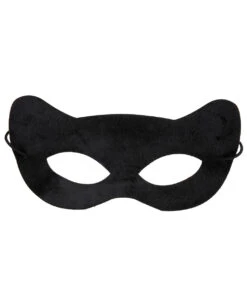 Schwarze Katzenaugen Maske