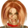 Killerpuppe Perücke Für Kinder -Karneval Kostüm Laden killerpuppe kinder peruecke killer doll kids wig moerderpuppe kinderperuecke halloween 53352