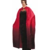 Langer Kostüm Umhang Mit Rotem Farbverlauf 142cm -Karneval Kostüm Laden langer kostuem umhang mit rotem farbverlauf 142cm 37756