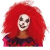 Wuschelige Clownsperücke Rot -Karneval Kostüm Laden langhaarige rote clownsperuecke 37983