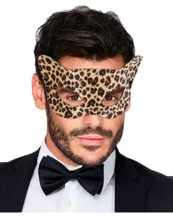 Leoparden Augenmaske -Karneval Kostüm Laden leoparden augenmaske phantera augenmaske leoaprd print eyemask wildkatze augenmaske 36609 03