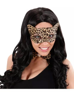 Leoparden Augenmaske -Karneval Kostüm Laden leoparden augenmaske phantera augenmaske leoaprd print eyemask wildkatze augenmaske 36609 04
