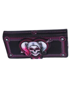Harley Quinn Little Monster Geldbeutel 18,5cm -Karneval Kostüm Laden little monster harley quinn geldboerse little monster harley quinn purse 52510 04