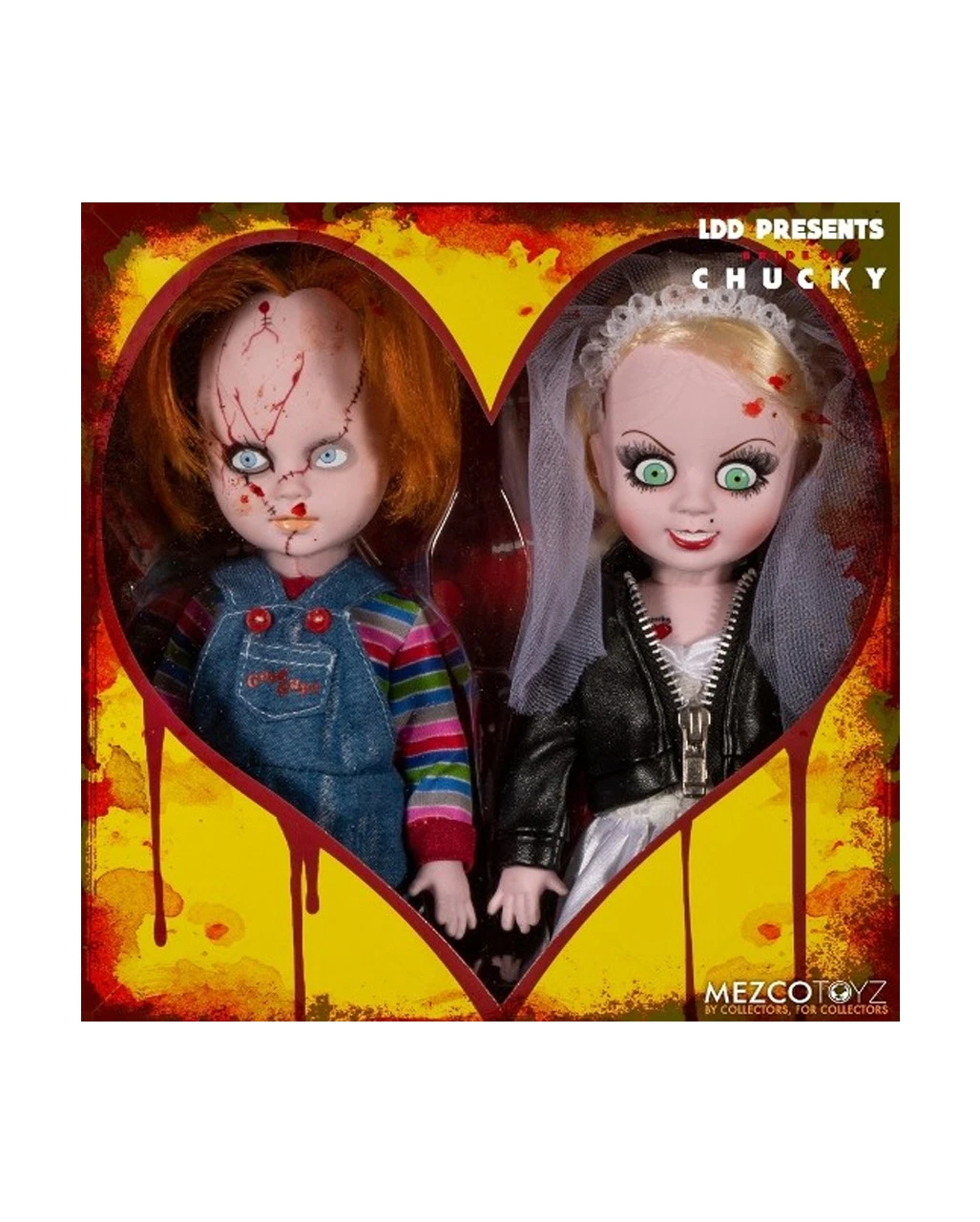 Living Dead Dolls Chucky Und Tiffany Set 25cm 5 Living Dead Dolls Chucky Und Tiffany Set 25cm – Bild 3