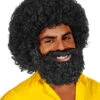Afro Perücke Jerome Mit Bart -Karneval Kostüm Laden lockenperuecke jerome mit vollbart afro wig jerome with beard faschings baerte online kaufen 39686 01