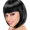 Lou Lou Bob Perücke Schwarz 1 Lou Lou Bob Perücke Schwarz -Karneval Kostüm Laden lou lou bob peruecke schwarz klassiche bubikopf peruecke pagenkopf peruecke 23043 01