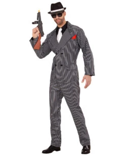 20er Jahre Gangster Kostüm -Karneval Kostüm Laden mafiaboss kostuem gangster kostuem godfather costume 20er jahre kostuem nadelstreifen anzug kostuem 36722 03