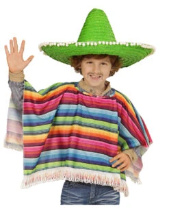 Mexikaner Poncho Kindergröße