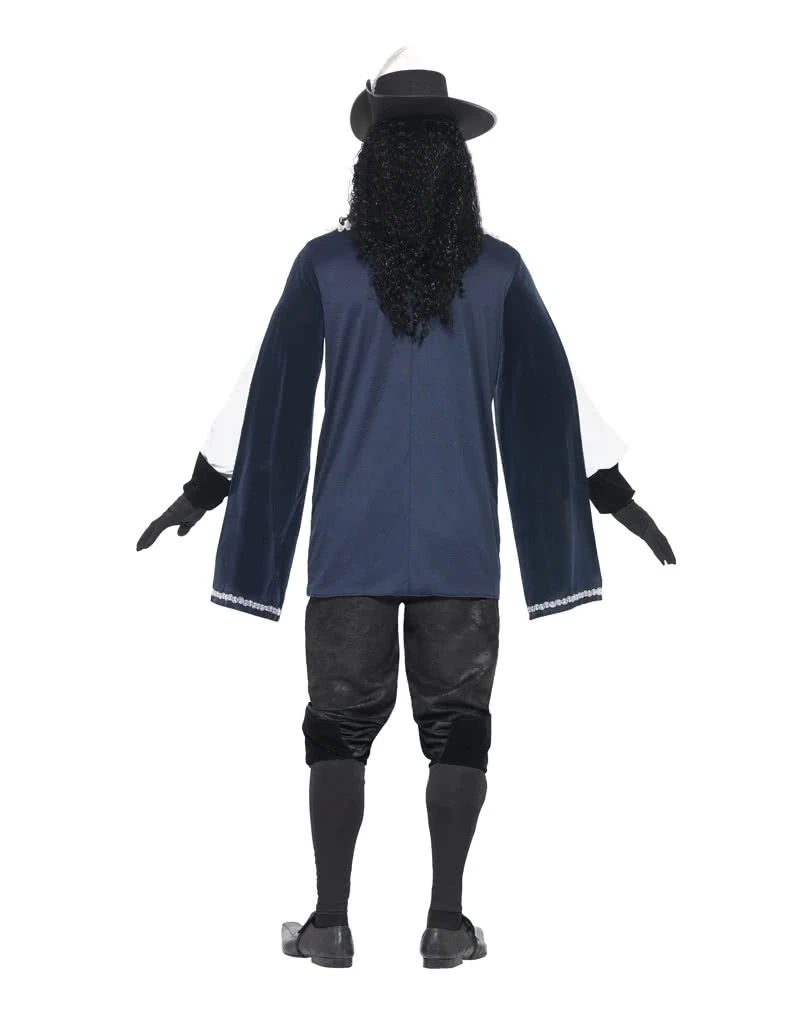 Musketier Kostüm Plus Hut 4 Musketier Kostüm Plus Hut – Bild 2