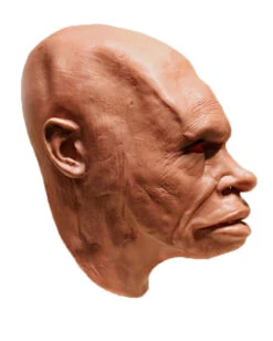 Steinzeitmensch Schaumlatex Maske -Karneval Kostüm Laden neandertaler schaumlatex maske steinzeitmensch latex maske neanderthal foamlatex mask 50345 03
